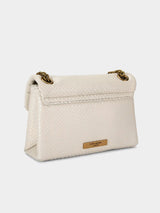 Kurt Geiger London Mini Leather Kensington Bag - White