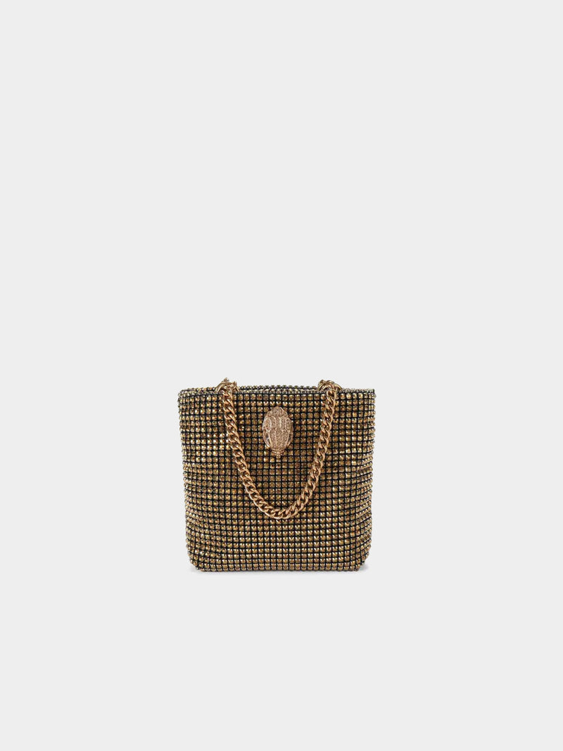 Kurt Geiger London Mini Party Tote Bag - Gold