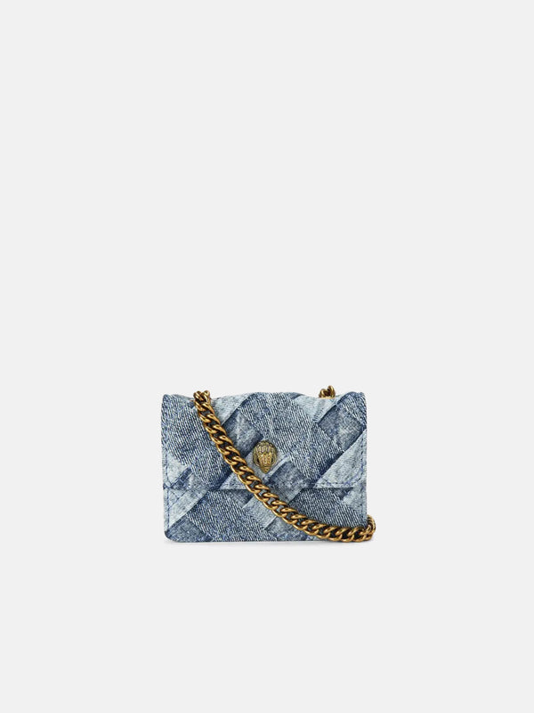 Kurt Geiger London Micro Denim Crossbody Bag - Demin