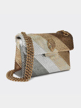 Kurt Geiger London Mini Crystal Kensington Bag - Metal Combination