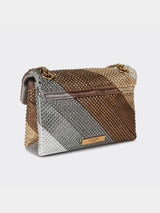 Kurt Geiger London Mini Crystal Kensington Bag - Metal Combination