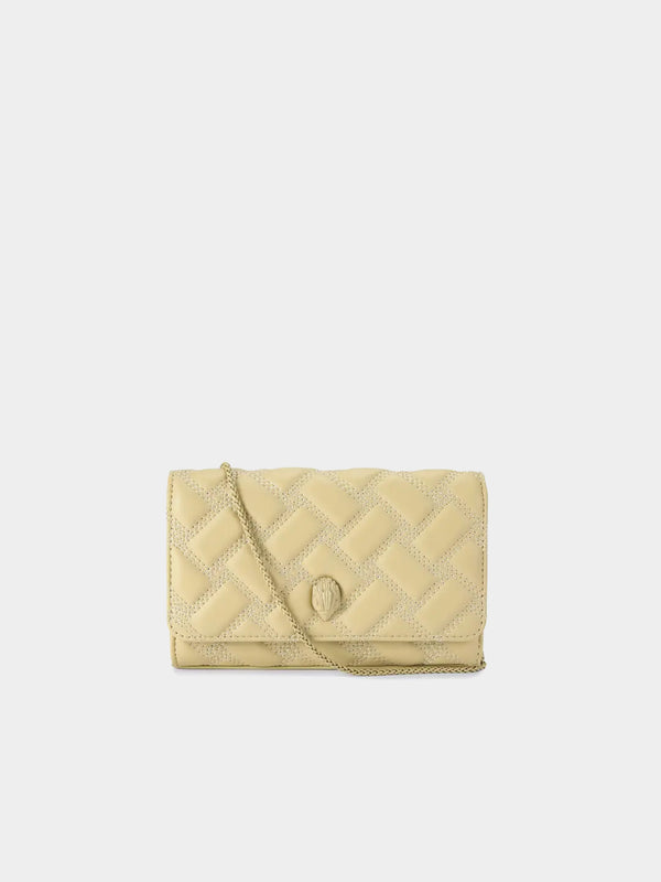 Kurt Geiger London Extra Mini Kensington Drench Bag - Cream