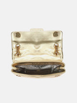 Kurt Geiger London Mini Leather Kensington Bag - Gold