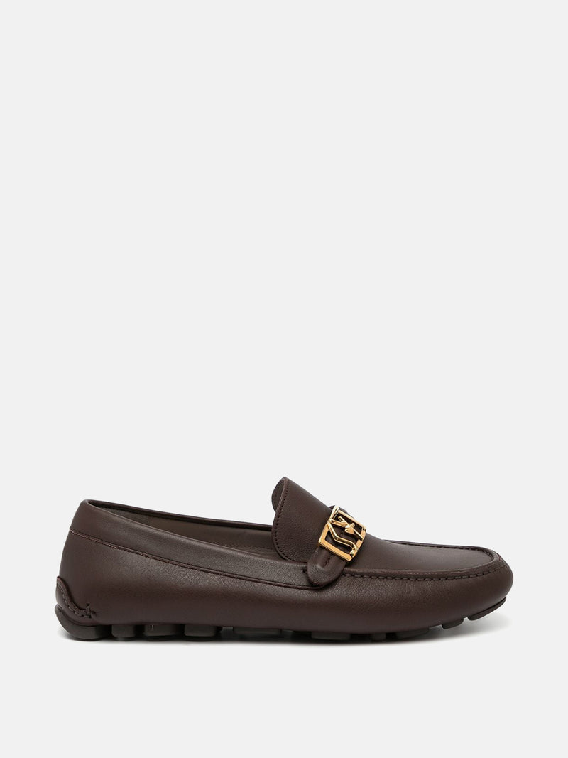 Salvatore Ferragamo Nevada Hickory Calf - Brown