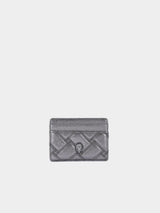 Kurt Geiger London Drench Card Holder - Gunmetal