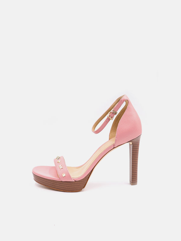 Michael Kors Faux Leather Heels - Pink