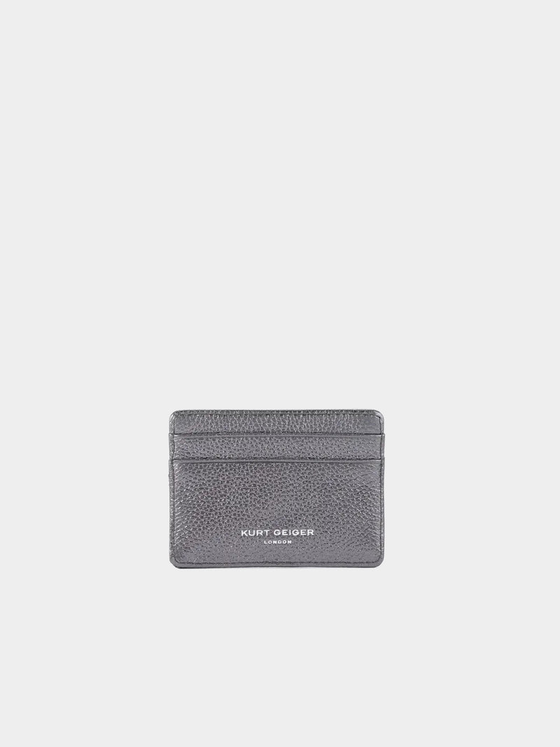 Kurt Geiger London Drench Card Holder - Gunmetal