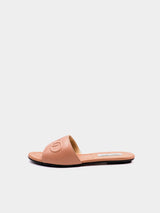 Jimmy Choo Tiaret Flat Sandal - Tan