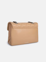 Kurt Geiger London Leather Kensington Bag - Camel