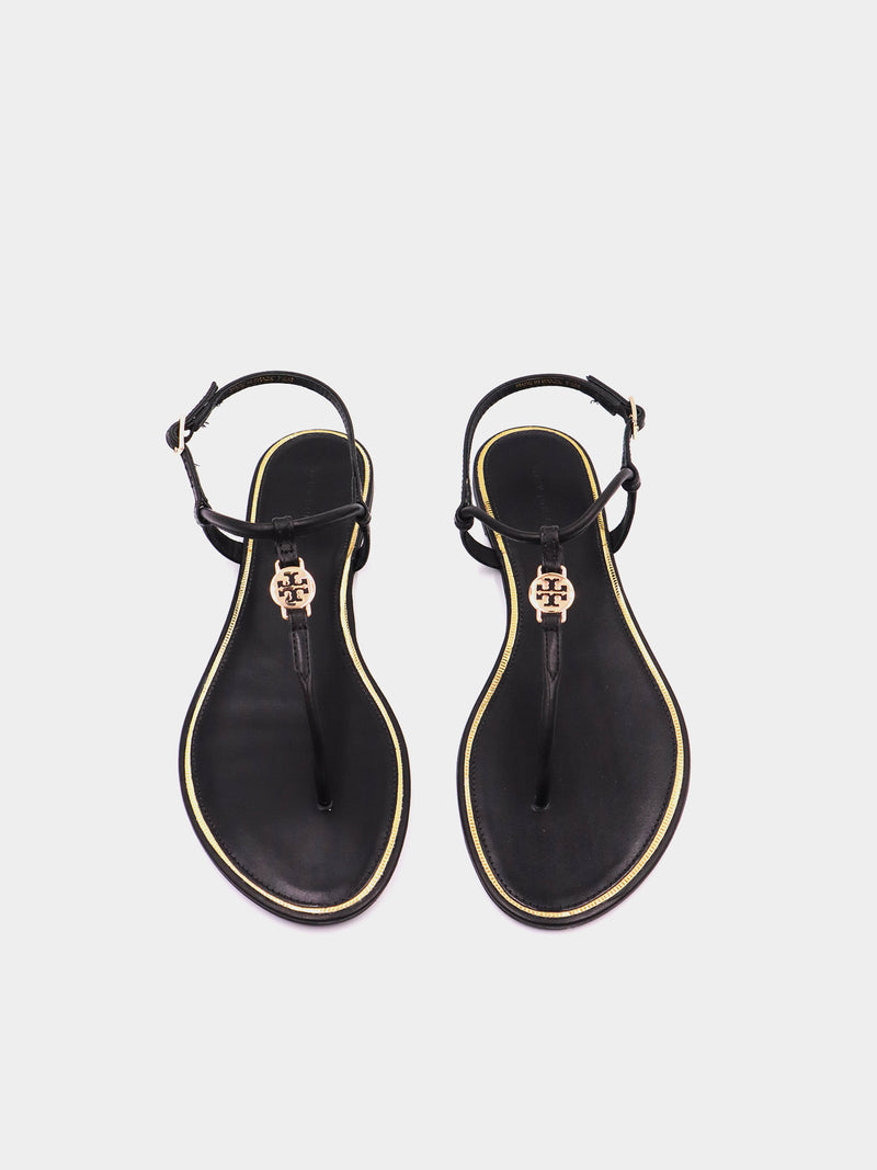 Tory Burch Emmy Sandal Milano Mezzo Calf - Perfect Black