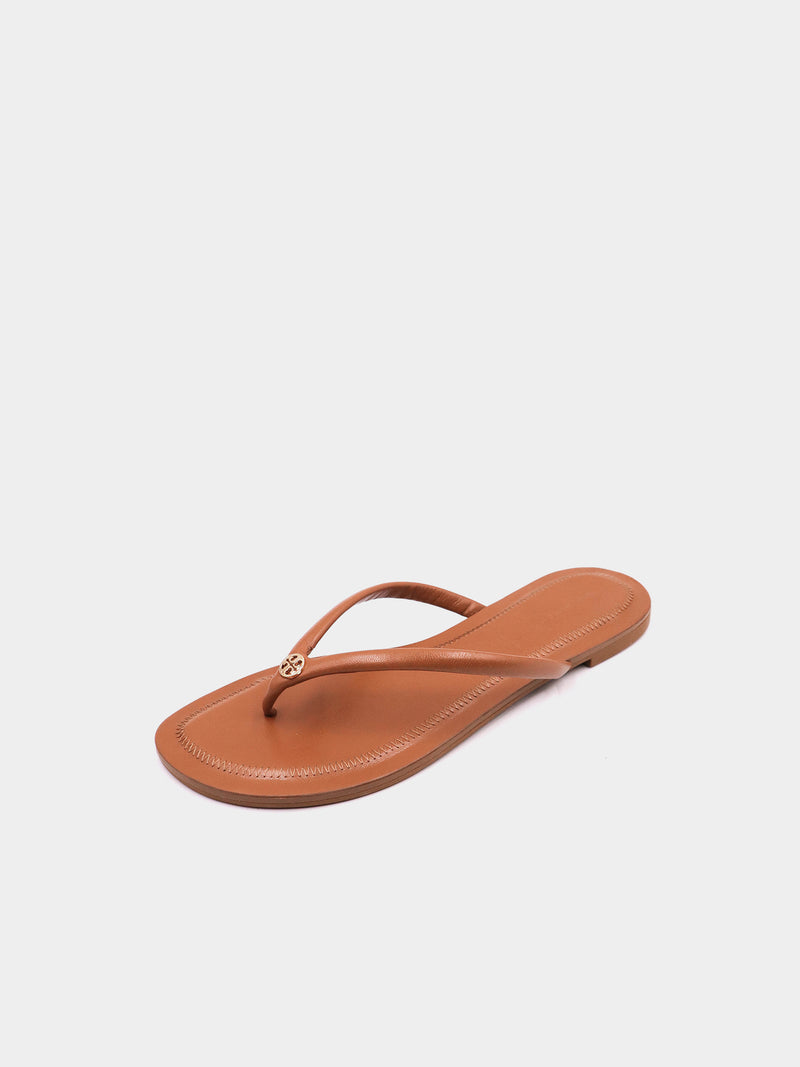 Tory Burch Chelsea Leather Flip Flop - Coconut Sugar