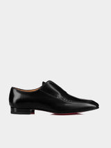 Chritian Louboutin Lafitte On Flat Loafers - Black