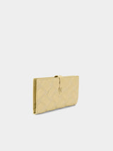 Kurt Geiger London Drench Leather Wallet - Cream