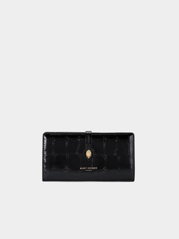 Kurt Geiger London Leather Wallet - Black