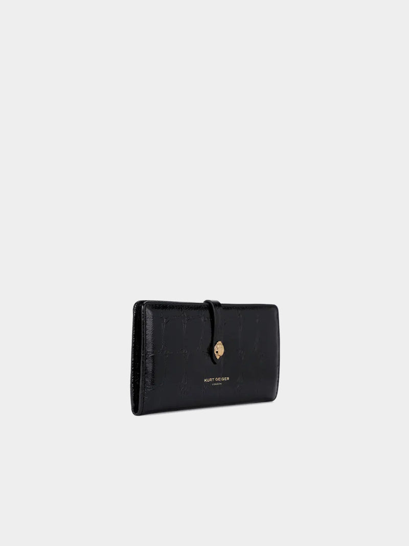 Kurt Geiger London Leather Wallet - Black