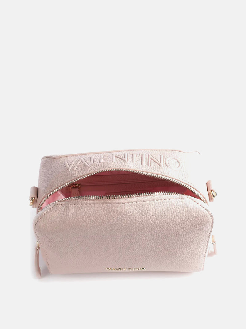 Valentino Pattie Crossbody Bag Synthetic Antique - Pink