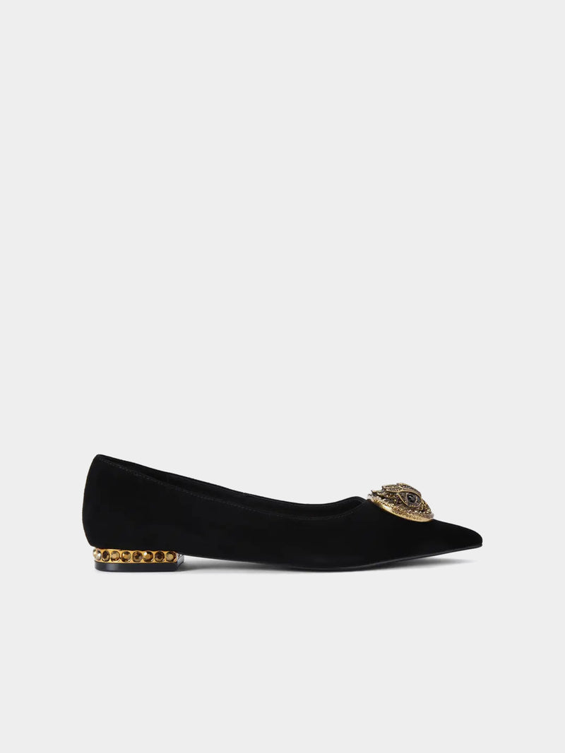 Kurt Geiger London Chelsea Point Flat - Black