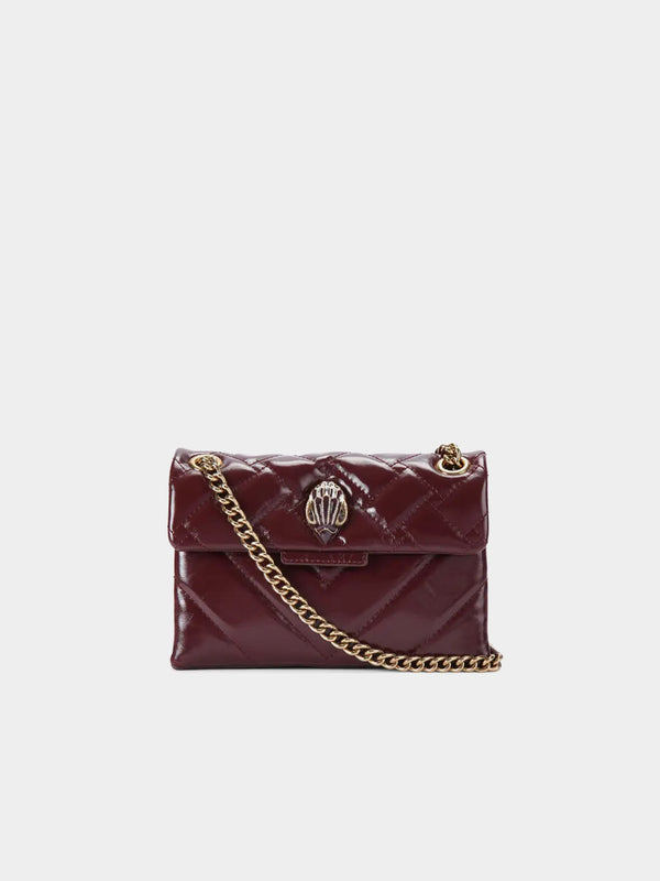 Kurt Geiger London Mini Eagle Kensington Bag - Wine