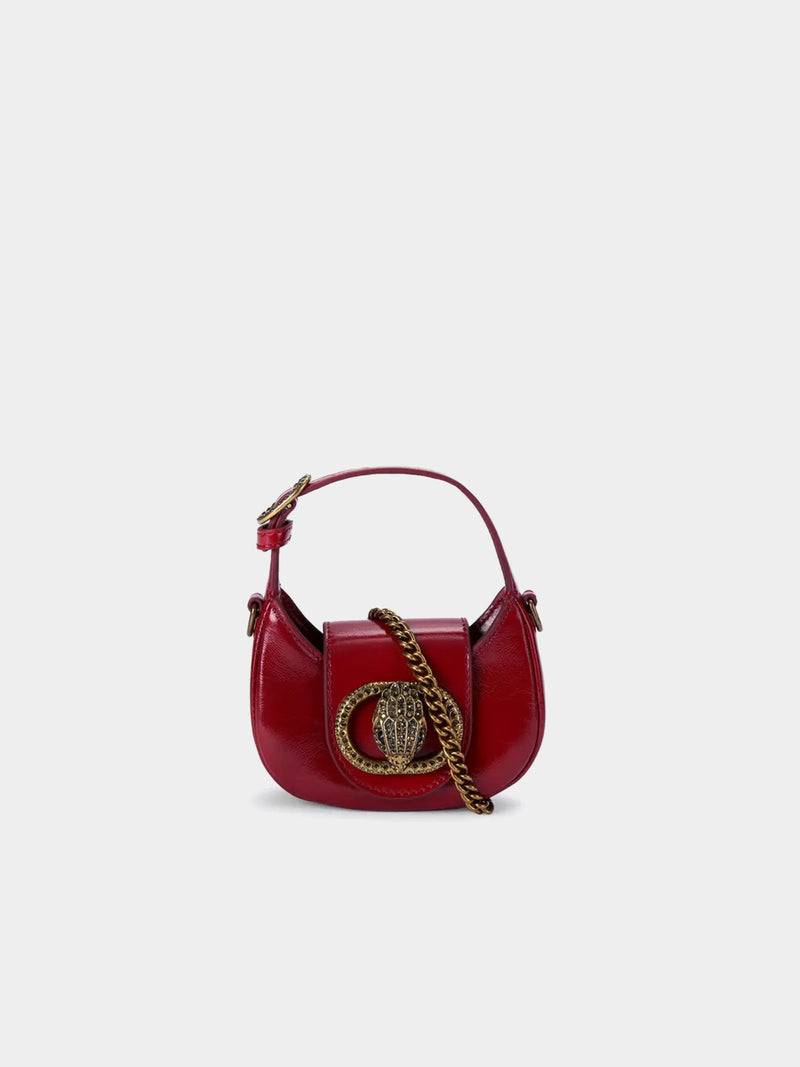 Kurt Geiger London Micro Chelsea Hobo Bag - Red