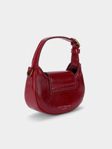 Kurt Geiger London Micro Chelsea Hobo Bag - Red