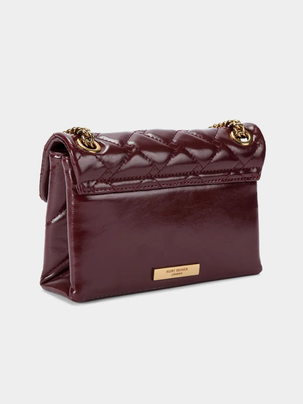 Kurt Geiger London Mini Eagle Kensington Bag - Wine