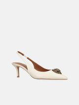 Kurt Geiger London Belgravia Sling Back Heel - Bone