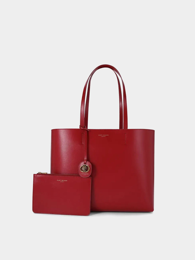 Kurt Geiger London Chelsea Shopper Bag - Red