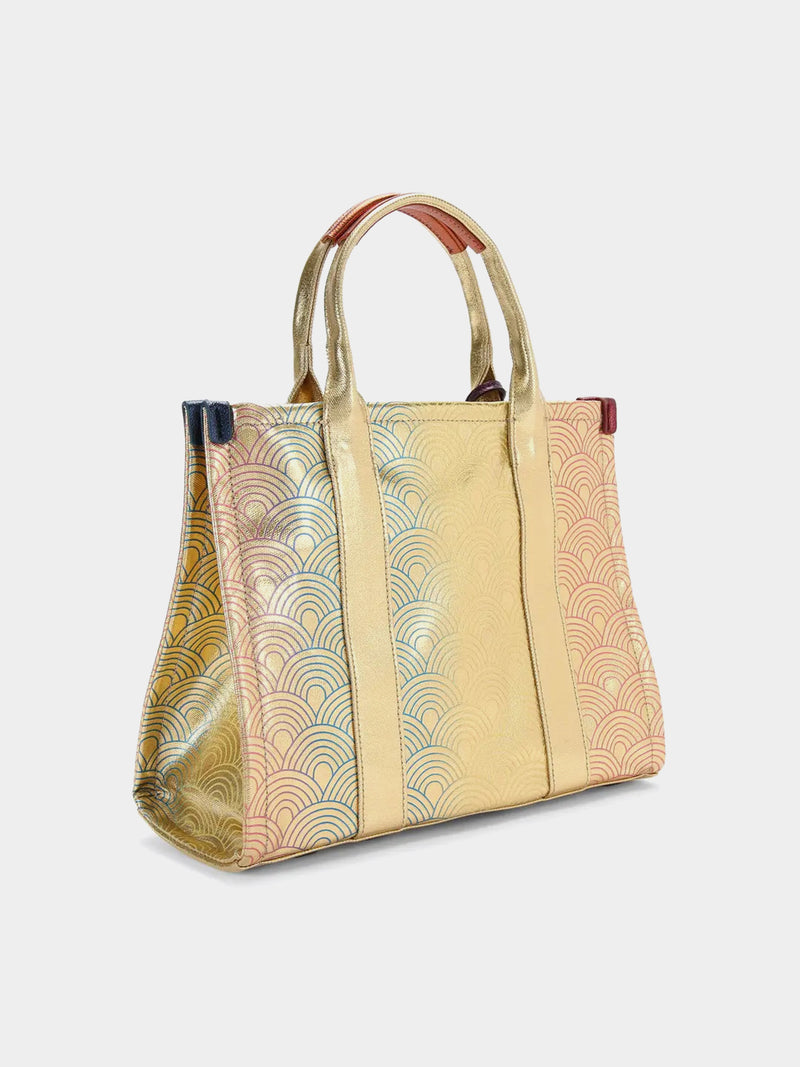 Kurt Geiger London Southbank Tote Bag - Gold Combination