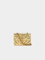 Kurt Geiger London Micro Kensington Bag - Gold