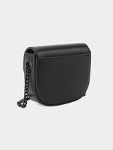 Kurt Geiger London Micro Drench Chelsea Saddle Bag - Black