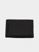 Salvatore Ferragamo Gancini Jacquard Scarf - Black