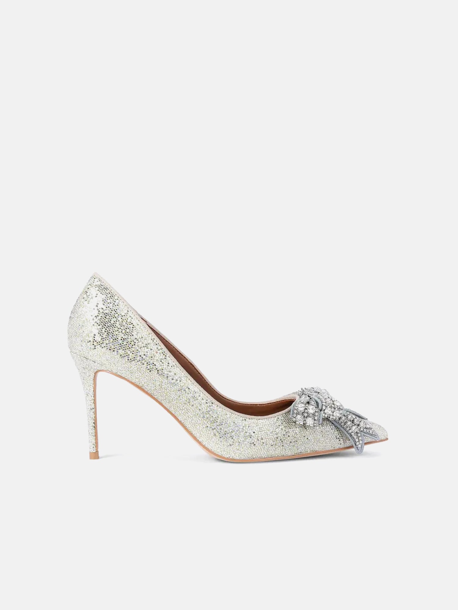 Kurt Geiger London Belgravia Court Heel - Silver Combination