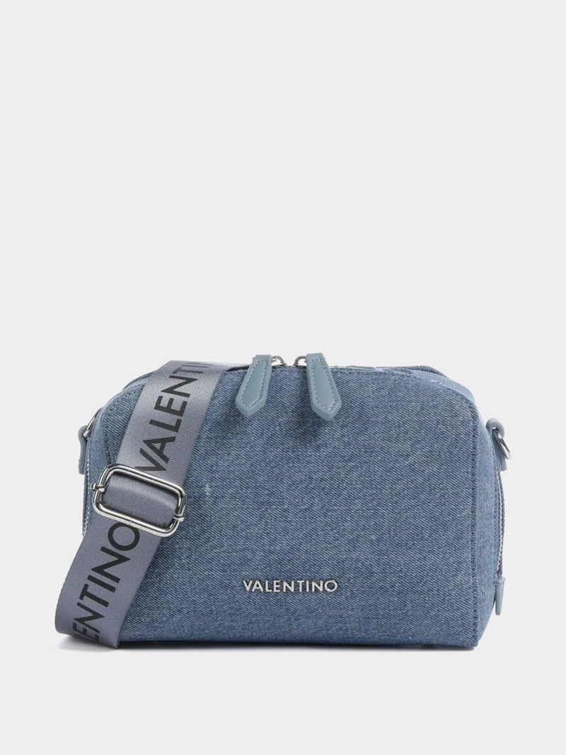 Valentino Bags Pattie Crossbody Bag Fabric - Denim