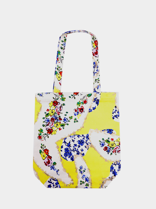 Tory Burch Floral Tote Bag - Multi / Yellow