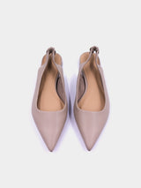 H&M Slingback Ballet Flats - Beige