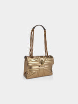 Kurt Geiger London Kensington Union Jack Bag - Gold