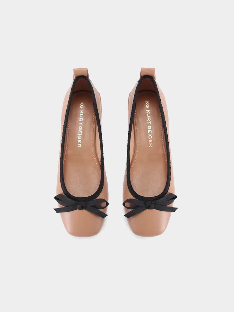 KG Kurt Geiger Marvyn Ballet Flat - Camel