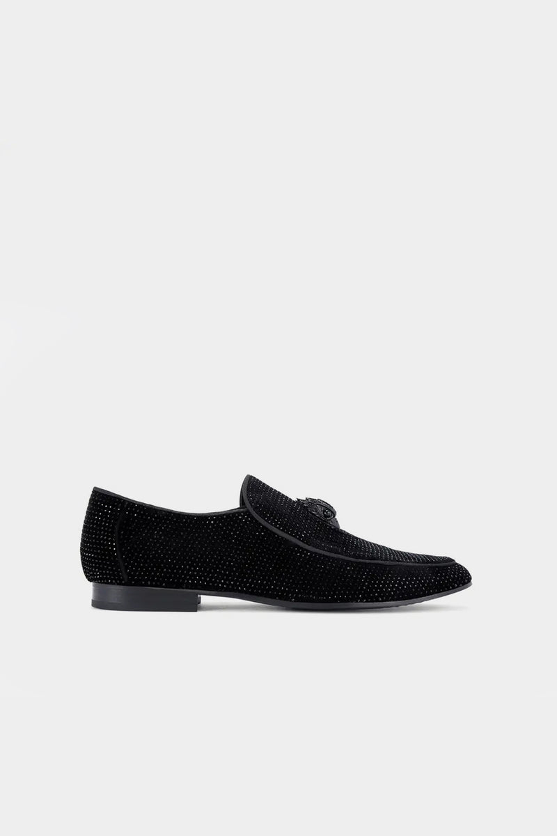 Kurt Geiger London Mens Hugh Eagle Loafer - Black