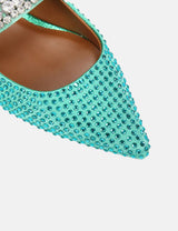 Kurt Geiger London Princely Crystals - Teal