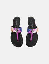 Kurt Geiger London Kensington T-Bar Sandal - Multi